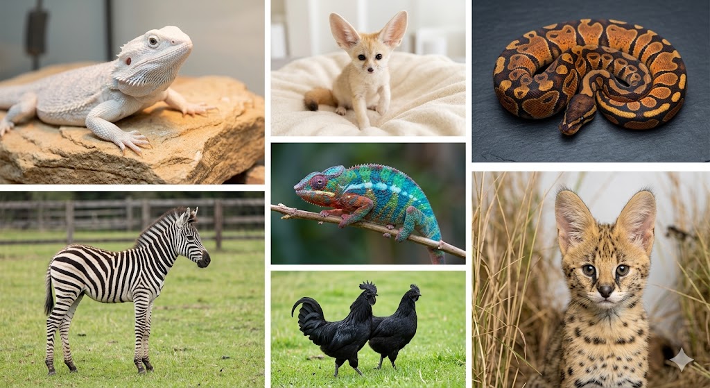 Premium Exotic Animals for Sale - E Farms from Vetted Exotic Animal Breeders.